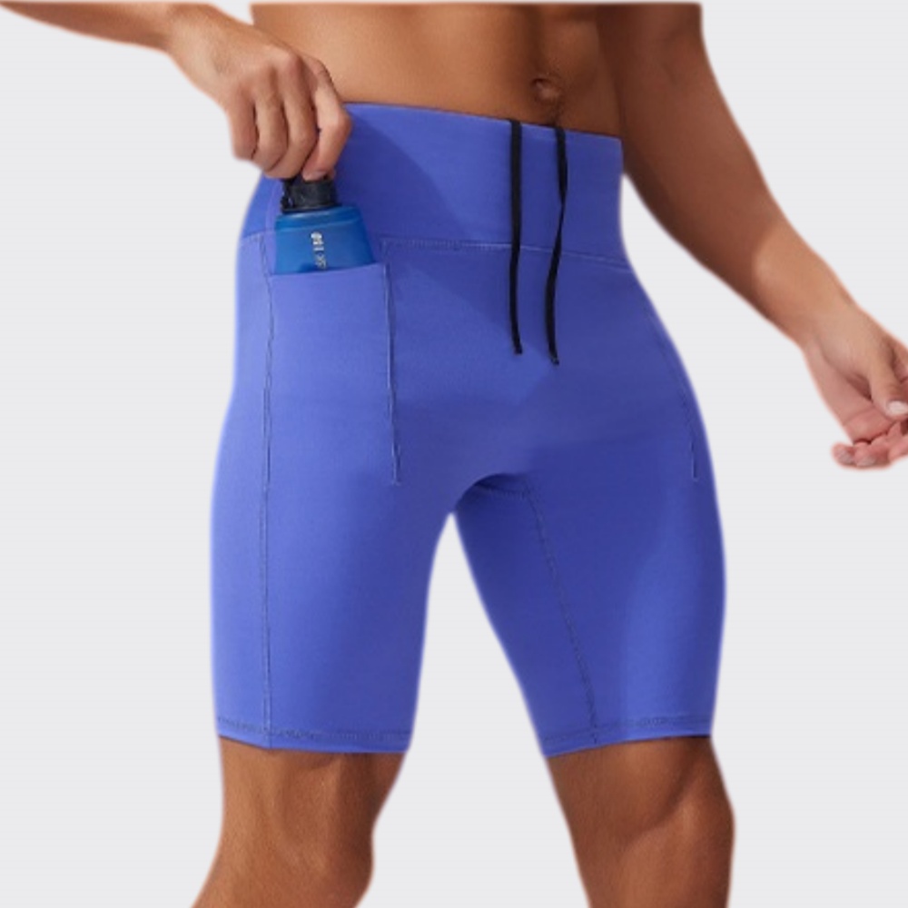 Sports Equipment Logo - Men's Running Sport Shorts Men Summer