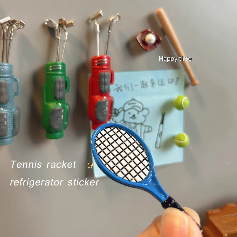Sports Equipment Fridge Magnet - огляд і ціна Sports Equipment Photos