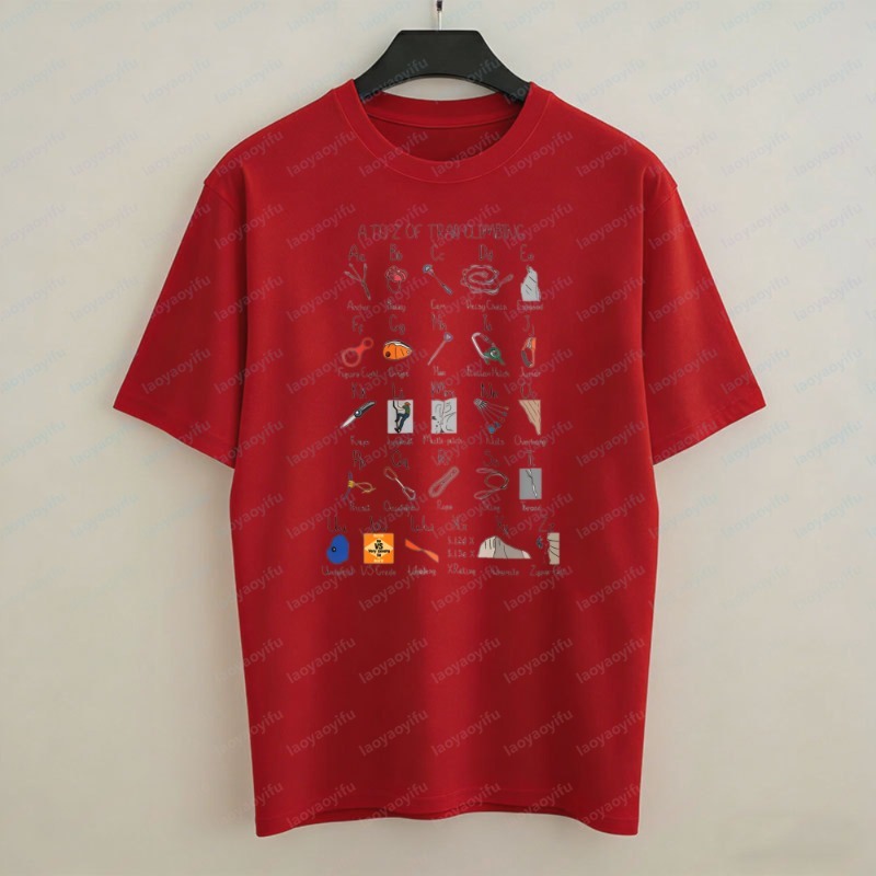 Climbing Gear Alphabet Men's T - огляд і ціна Sports Equipment A To Z