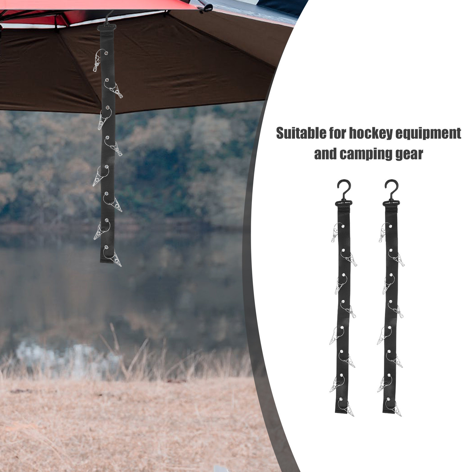 2Pcs Hanging Drying Rack Heavy - огляд і ціна Sports Equipment Drying Rack