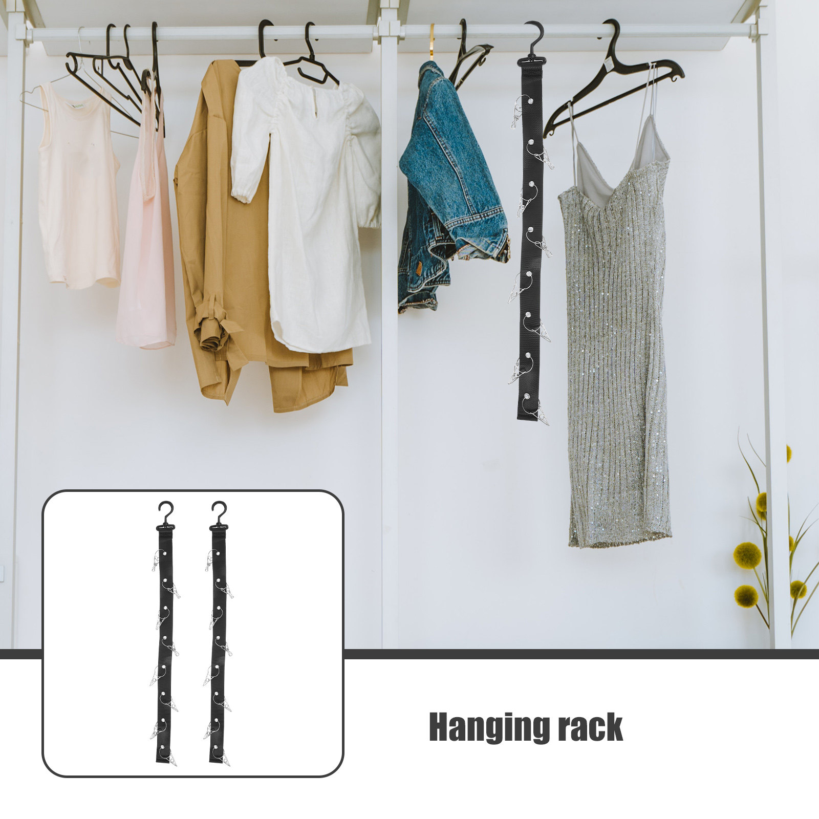 2Pcs Hanging Drying Rack Heavy - огляд і ціна Sports Equipment Drying Rack