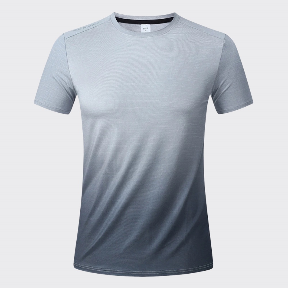 Men's Fitness Running T-Shirt  - огляд і ціна Sports Equipment Logo